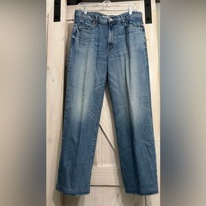 NWT Mother Mid Rise Tunnel Vision Sneak Size 30 Never Worn Nordstroms